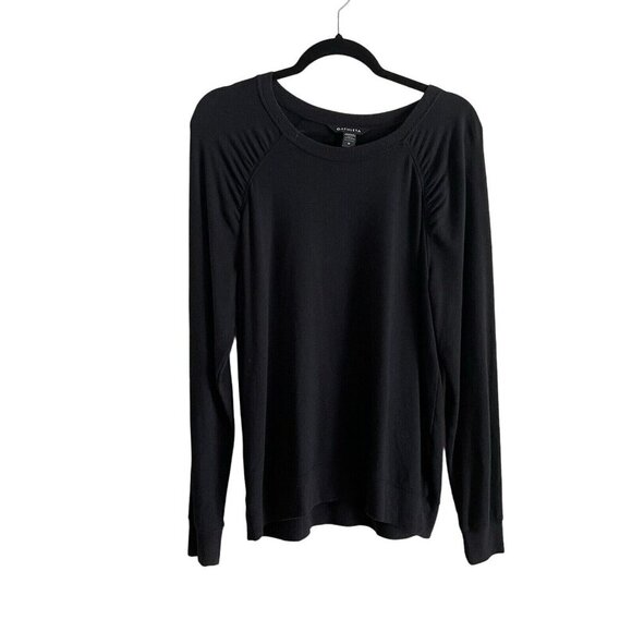 Athleta M Super Soft Nirvana Fabric Relaxed Crew Neck Mindset Pacific Sweatshirt - Picture 2 of 9